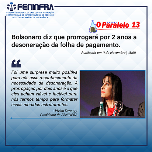 Bolsonaro diz que prorrogará por 2 anos a desoneração da folha de pagamento - O Paralelo 13