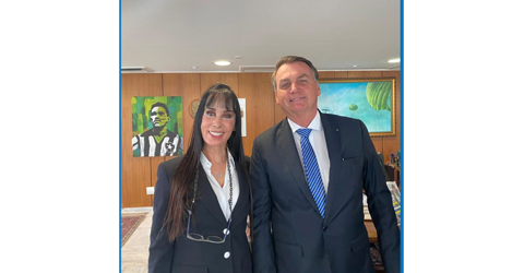 Reunião com o Presidente Bolsonaro para tratar da desoneração.